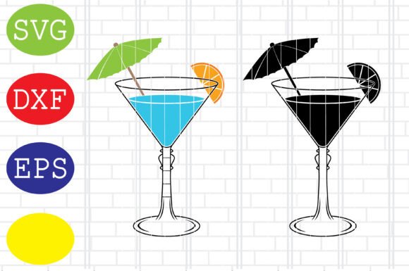 Download Tropical Drink, Summer Cocktail Svg Eps - Cocktail Collection