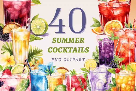 Download Summer Cocktail PNG Bundle - Cocktail Collection