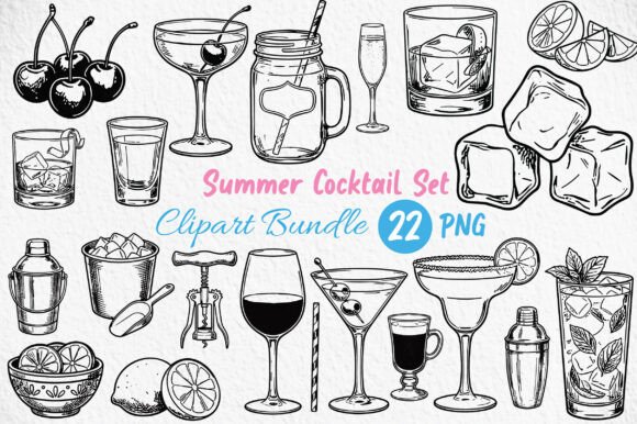 Download Summer Cocktail Clipart - Cocktail Collection