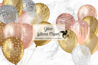 Download Glitter Balloons Clipart - Balloons Collection