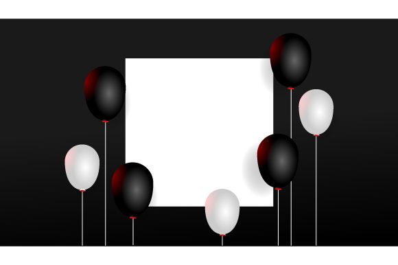 Download Festival Background with Helium Balloons - Balloons Collection